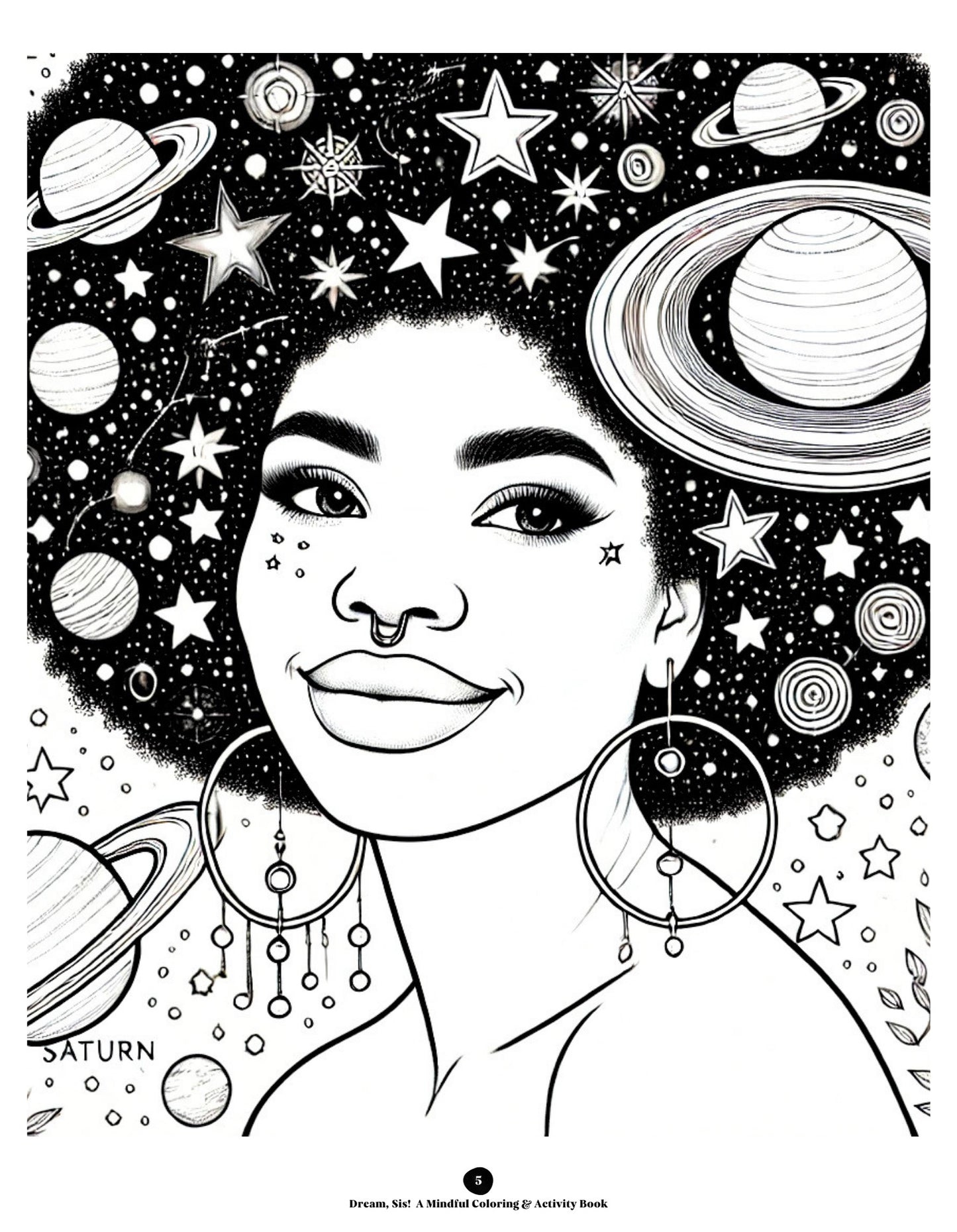 Dream, Lil’ Sis! Mindful Coloring & Activity Book