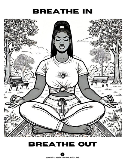 Dream, Lil’ Sis! Mindful Coloring & Activity Book